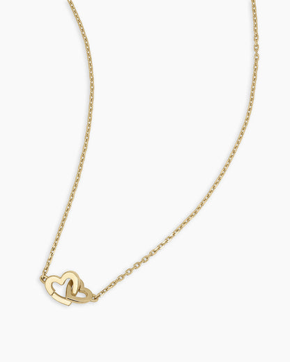 14k Gold Parker Heart Necklace