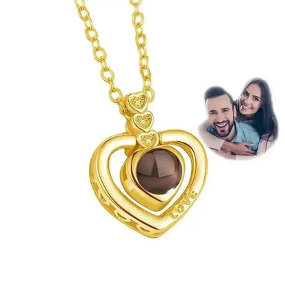 Custom Valentines Gift - Projection Photo Necklace/Bracelet/Keychain Jewellery