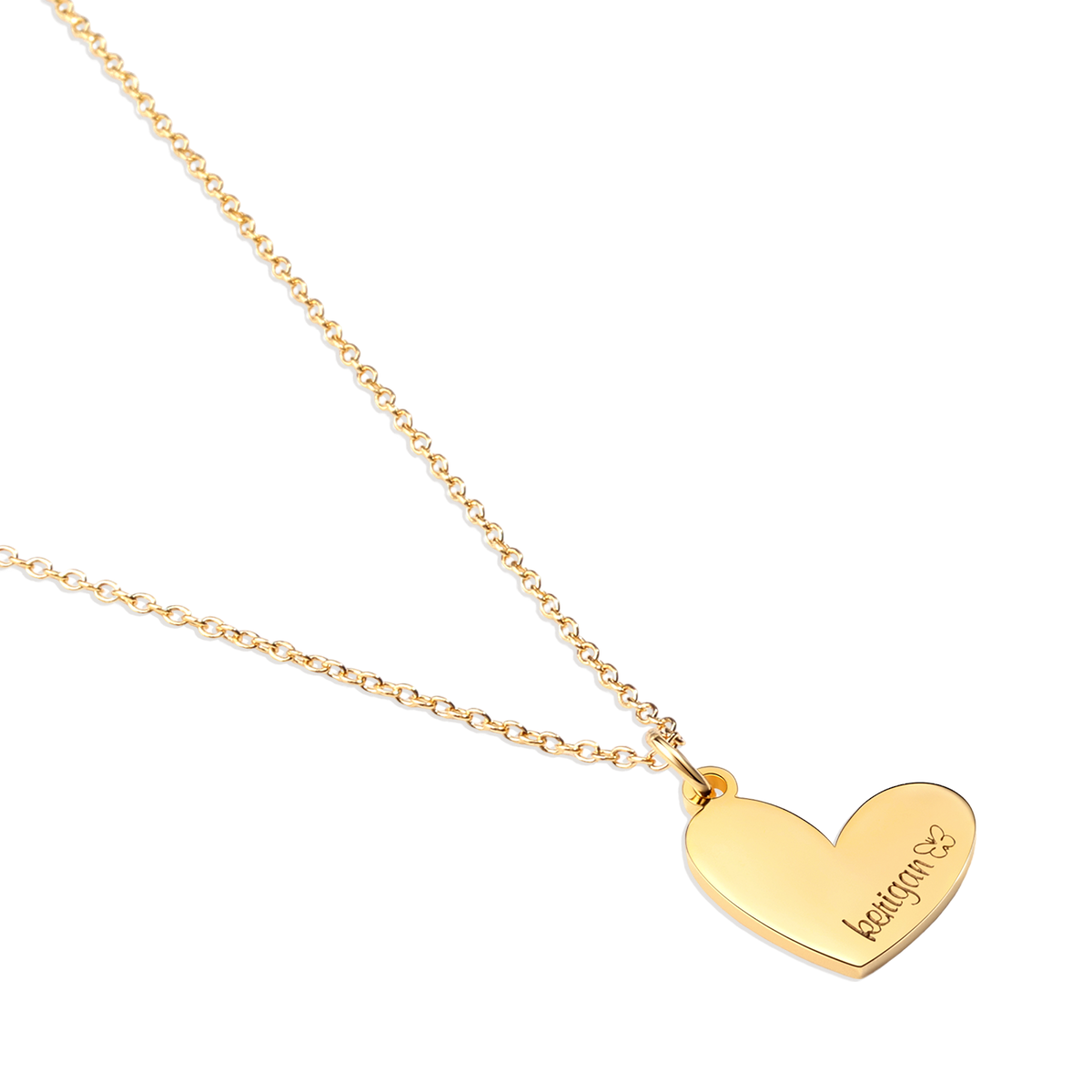 Personalized Heart Name Necklace