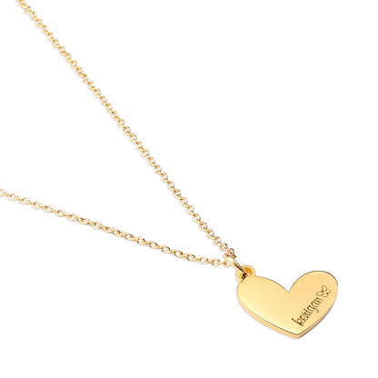 Personalized Heart Name Necklace