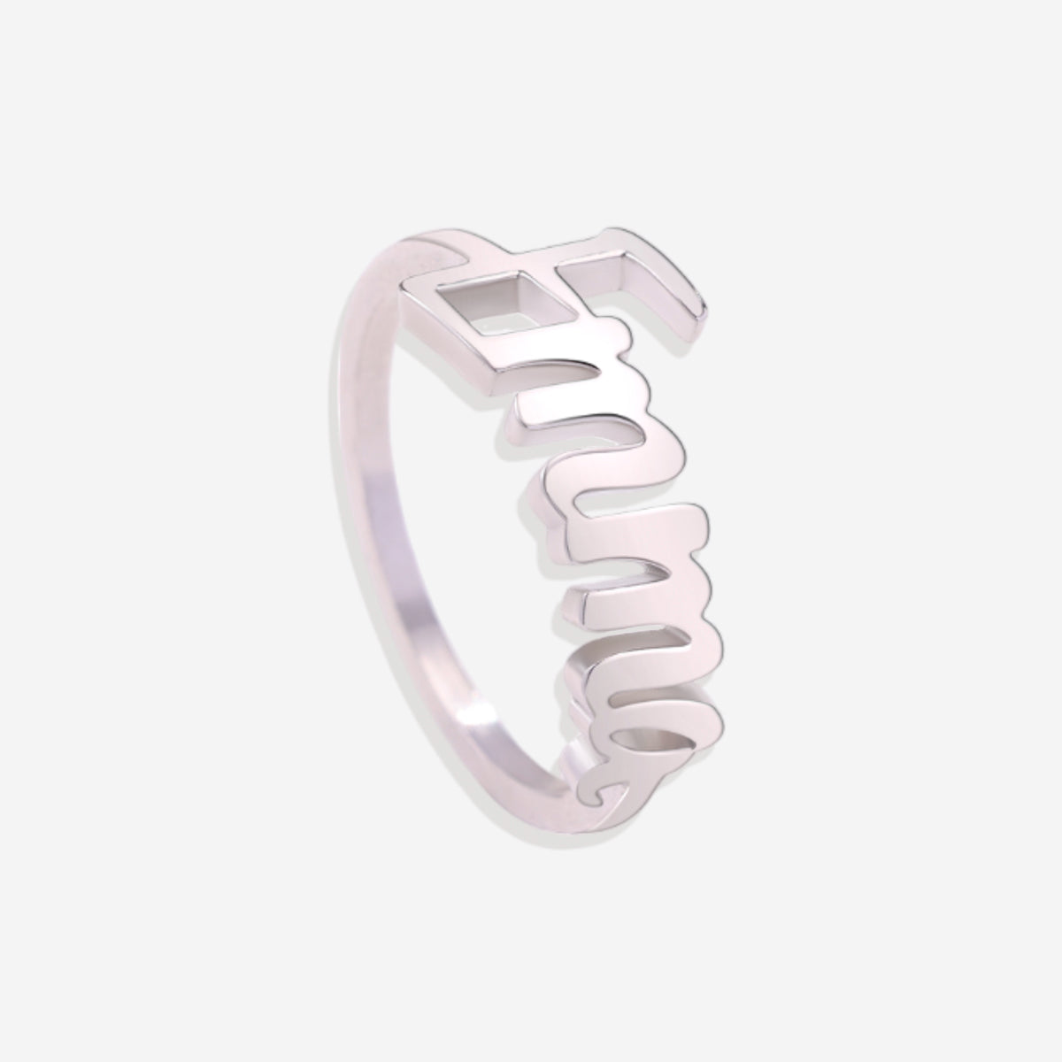 Personalized Nameplate Ring