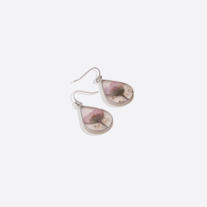 Pressed Flower Earrings