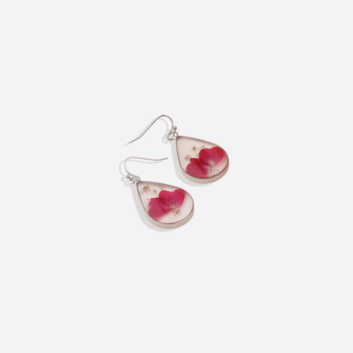 Pressed Flower Earrings