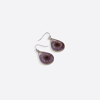 Pressed Flower Earrings