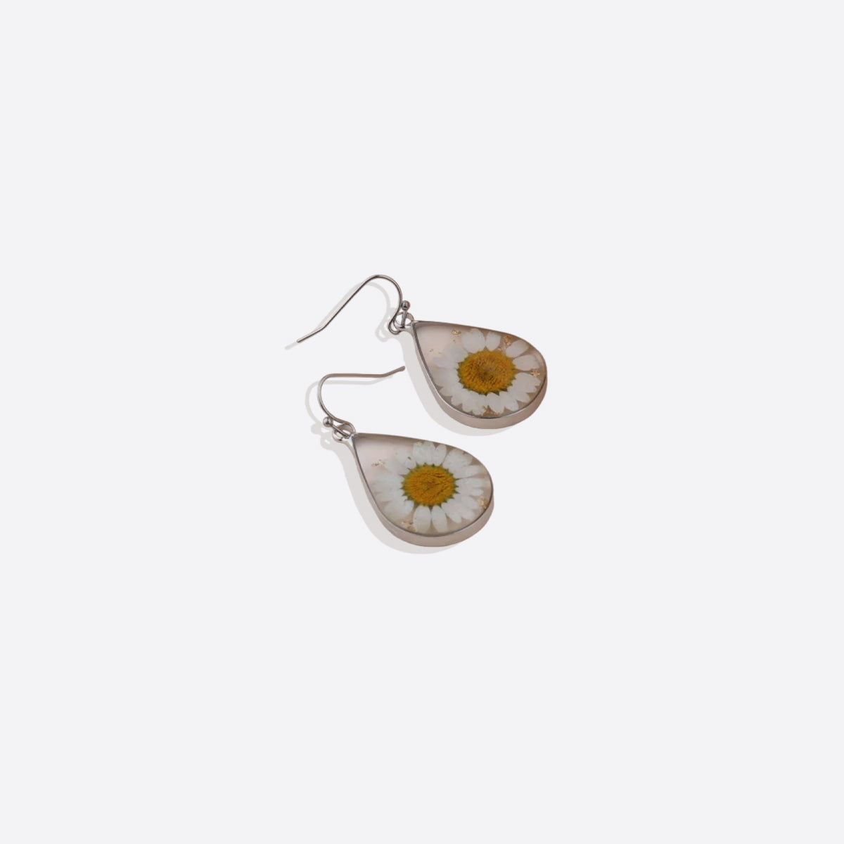 Pressed Flower Earrings