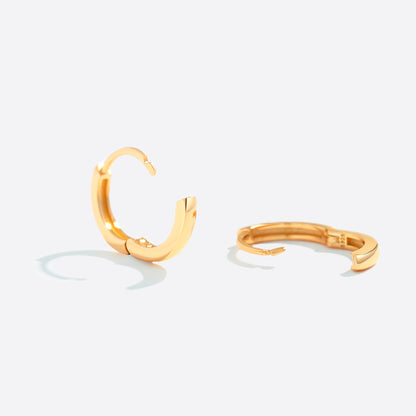 Dainty Huggie Hoop Earrings