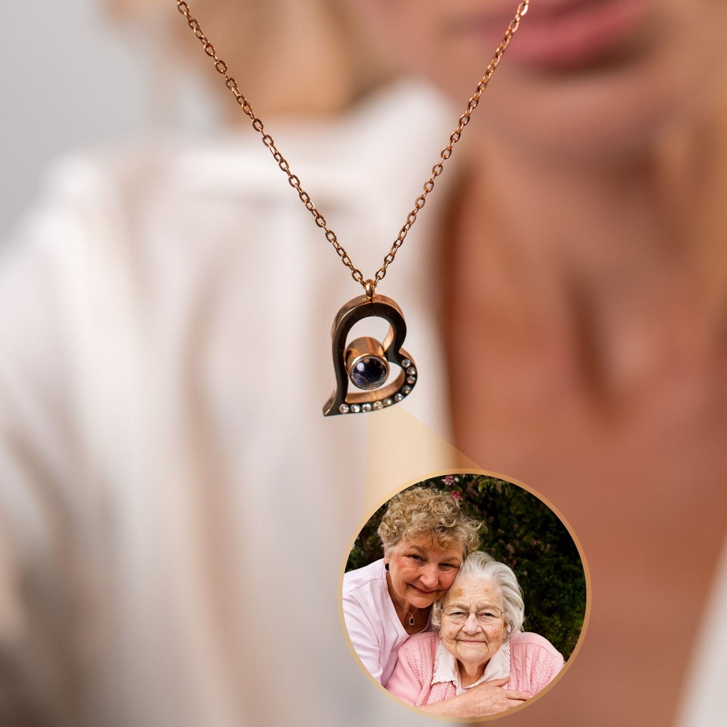 Romantic Photo Necklace