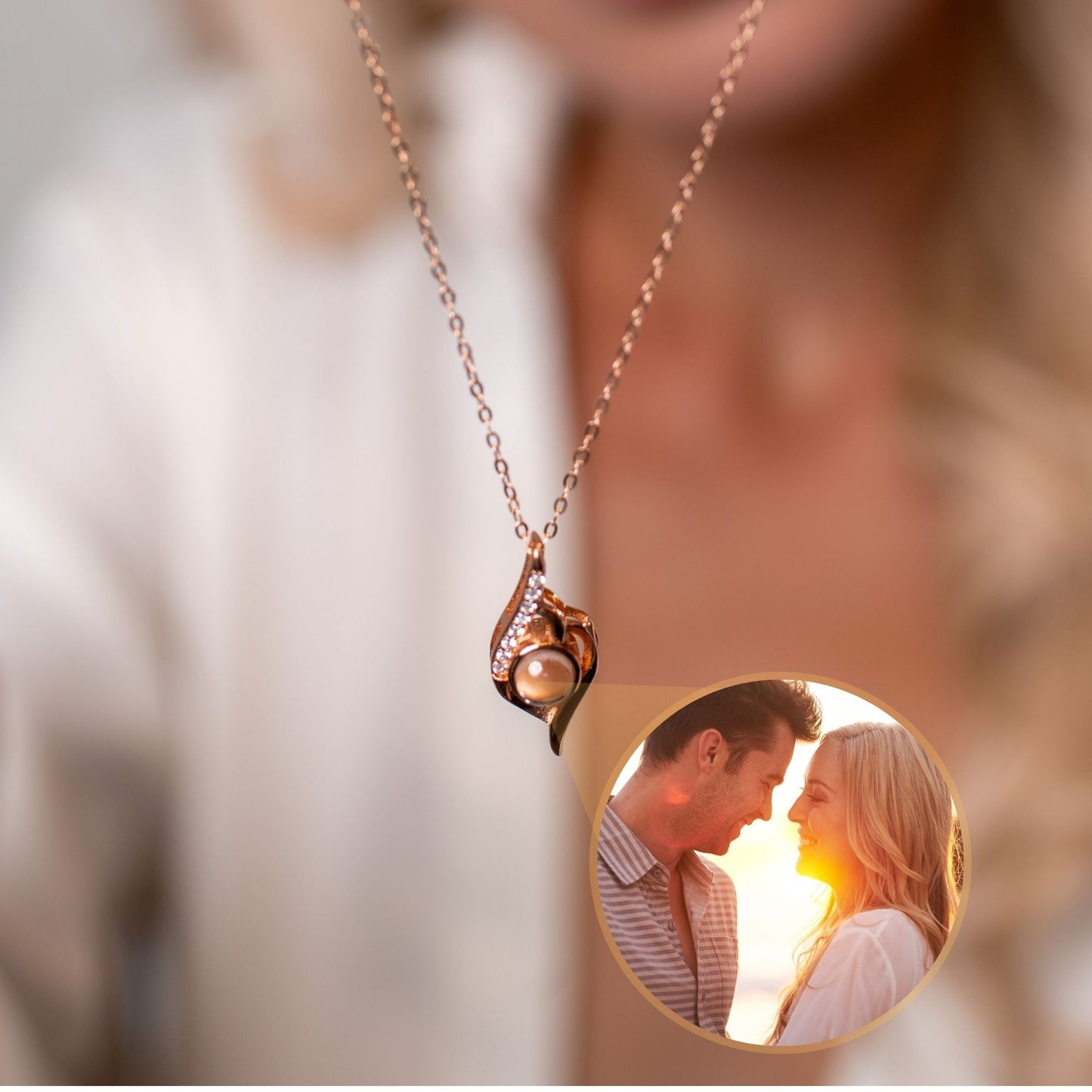 Luxury Photo Necklace