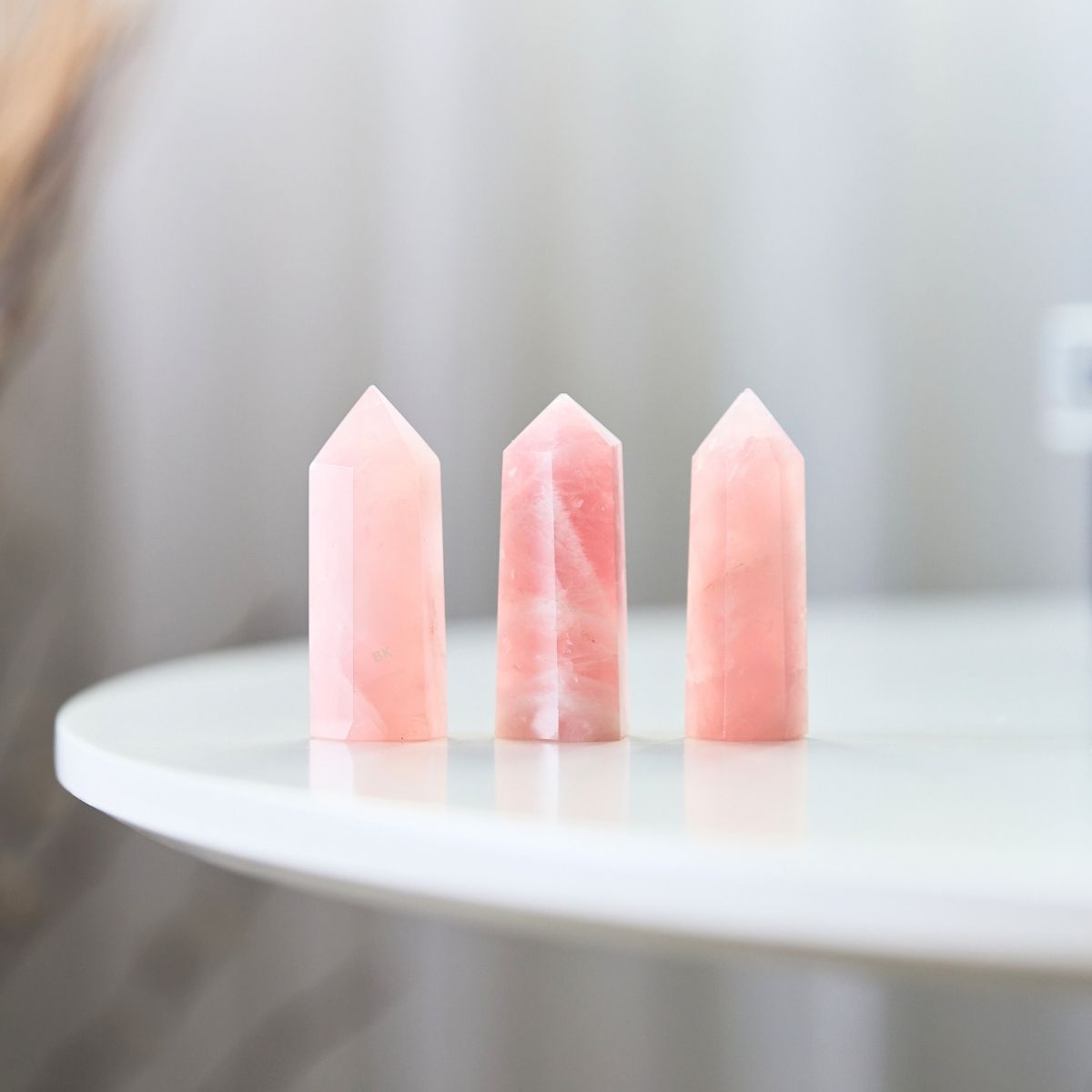 Rose Quartz Wand - Heart Chakra Healing