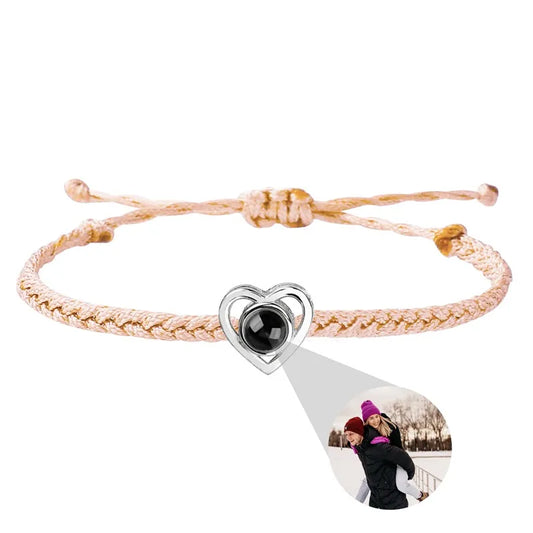 Special Heart Rope Projection Bracelet