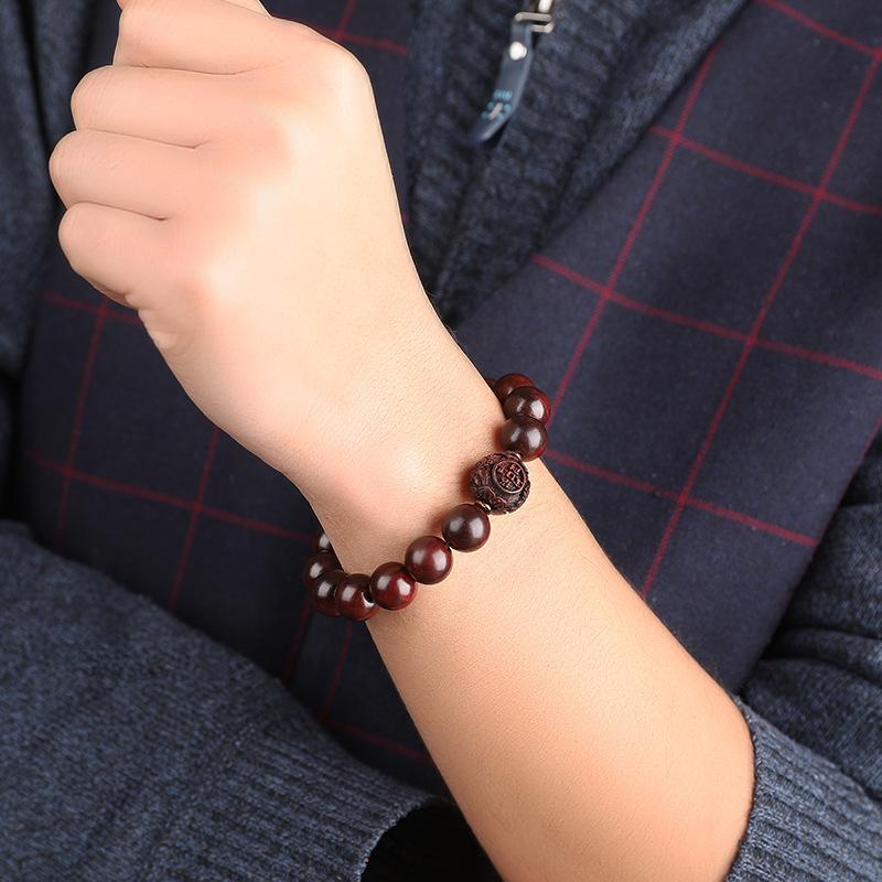 Sandalwood Bracelet Buddhist Meditation Beads - Peace & Concentration