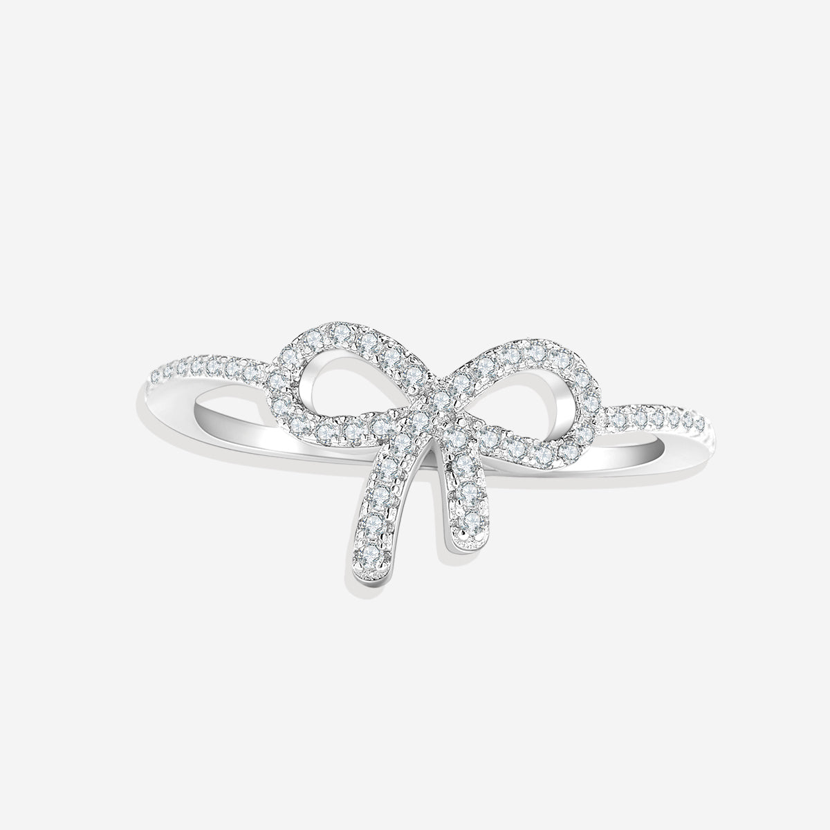 Pave Bow Ring