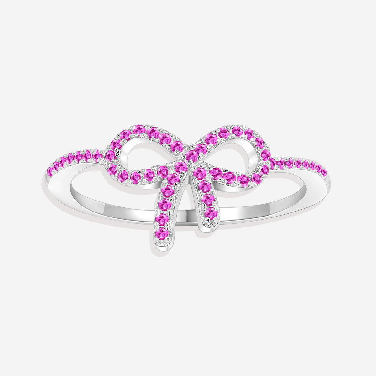 Pave Bow Ring