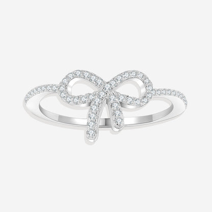 Pave Bow Ring