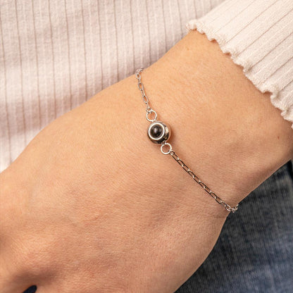 Eternity's Paperclip Photo Bracelet