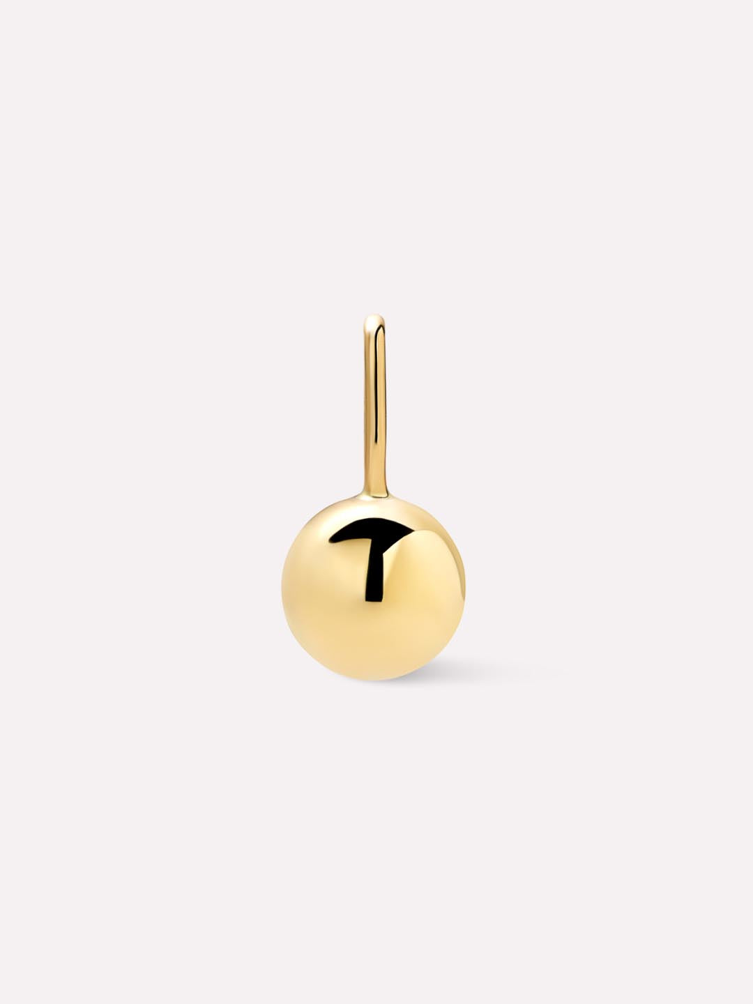 Gold Pendant - Gold Mini Sphere Charm