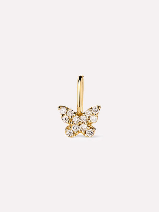 Gold Pendant - Gold Mini Butterfly Charm