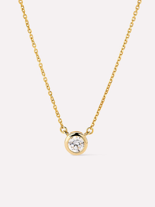 Diamond Necklace - Gold Medium Diamond Necklace