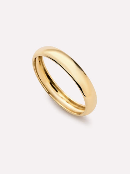 Gold Band Ring - Medium Band Ring