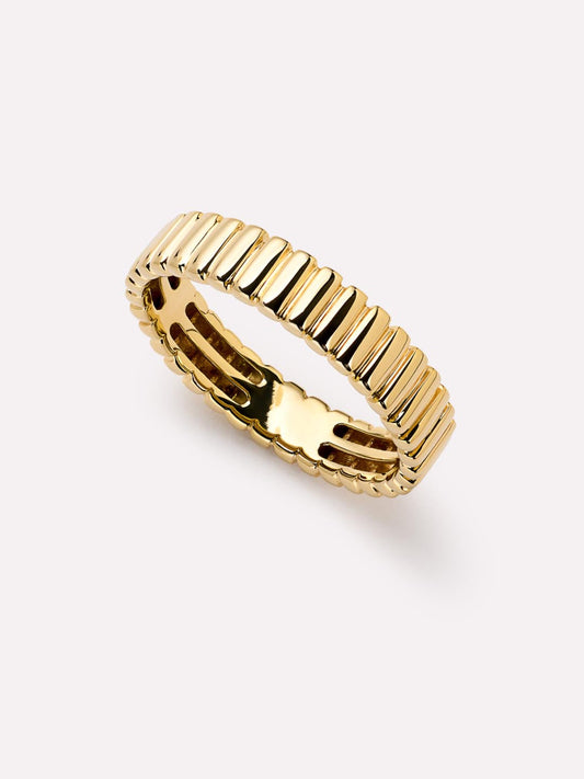 Solid Yellow Gold - Medium Galaxy Ring