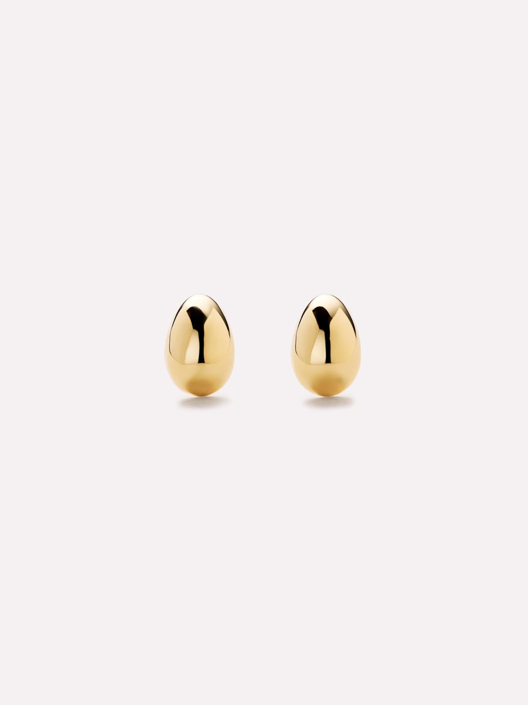 Gold Stud Earrings - Gold Mini Teardrop Studs