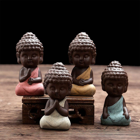 The 4 Noble Truths Figurines - Mini Buddha