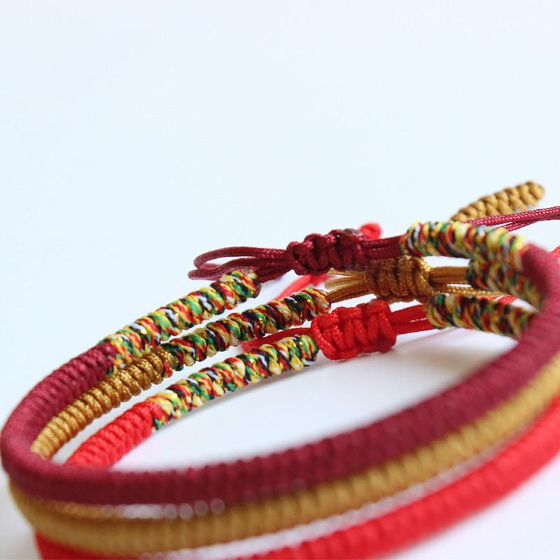 Tibetan Handmade Knot Bracelets - For Security