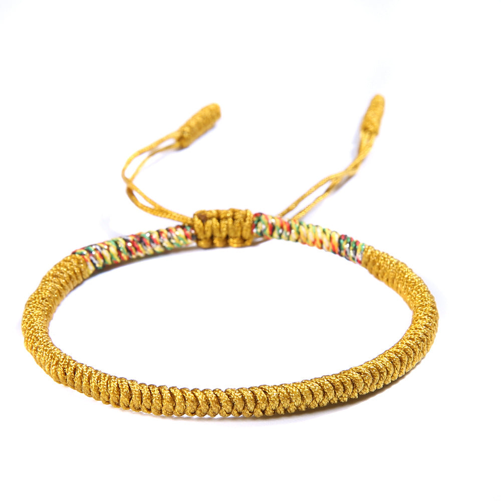 Tibetan Handmade Knot Bracelets - Attract Wisdom