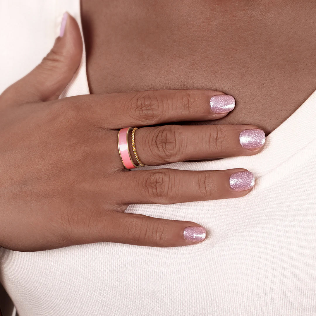 Blush Ring Stack