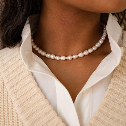 Bold Pearl Necklace