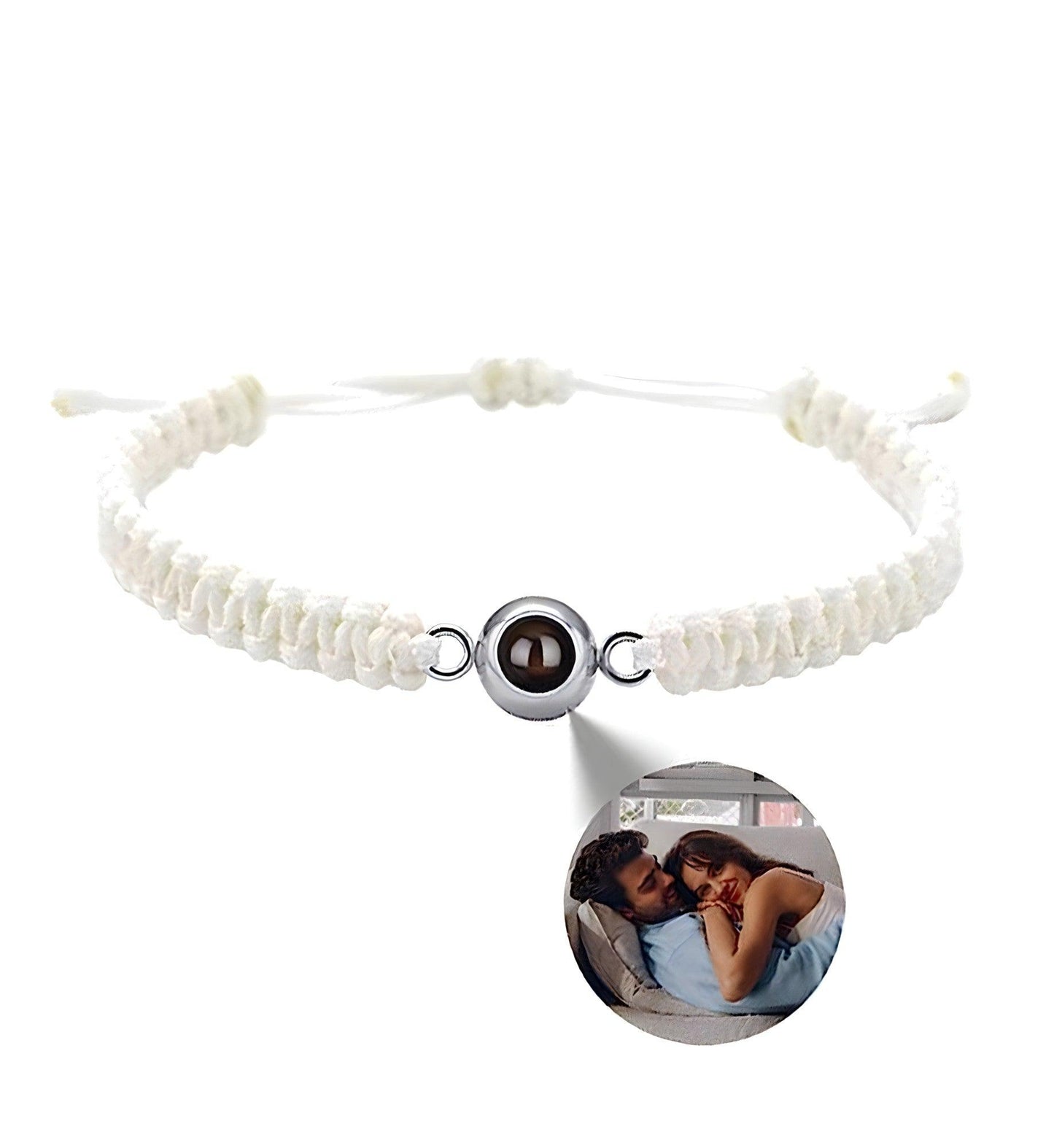 Eternity's Spark Photo Bracelet