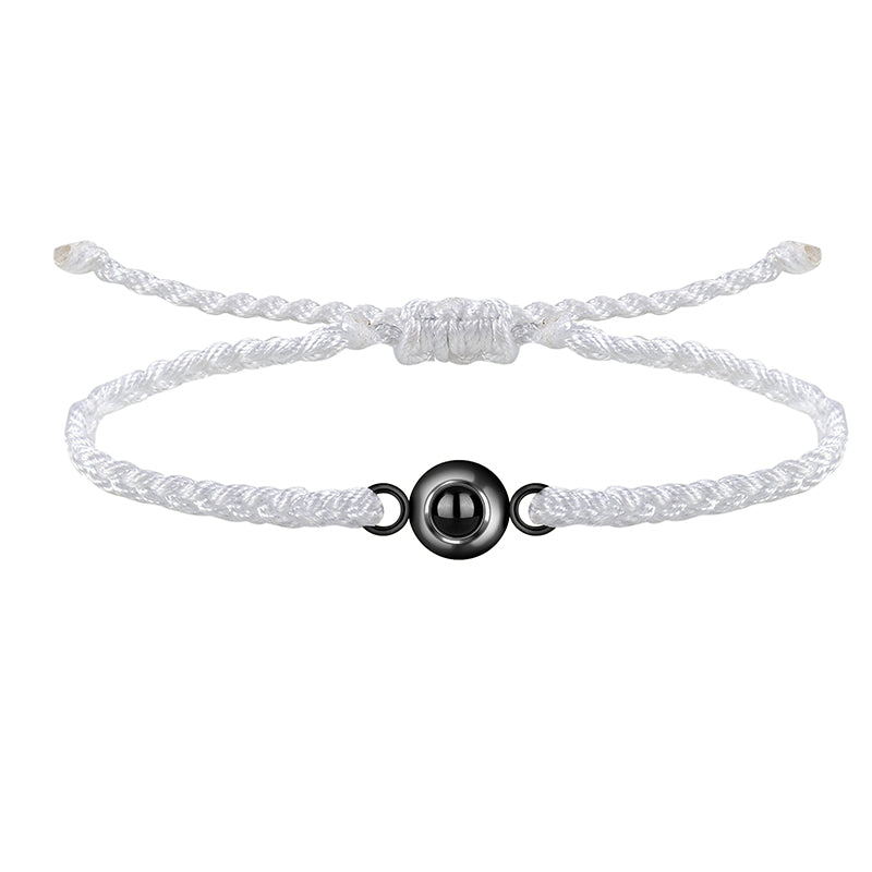 Personalized Circle Photo Bracelet