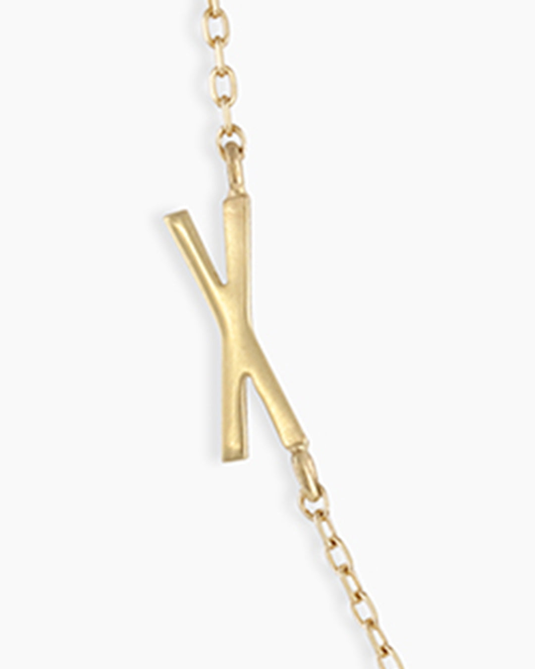 14k Gold Alphabet Necklace