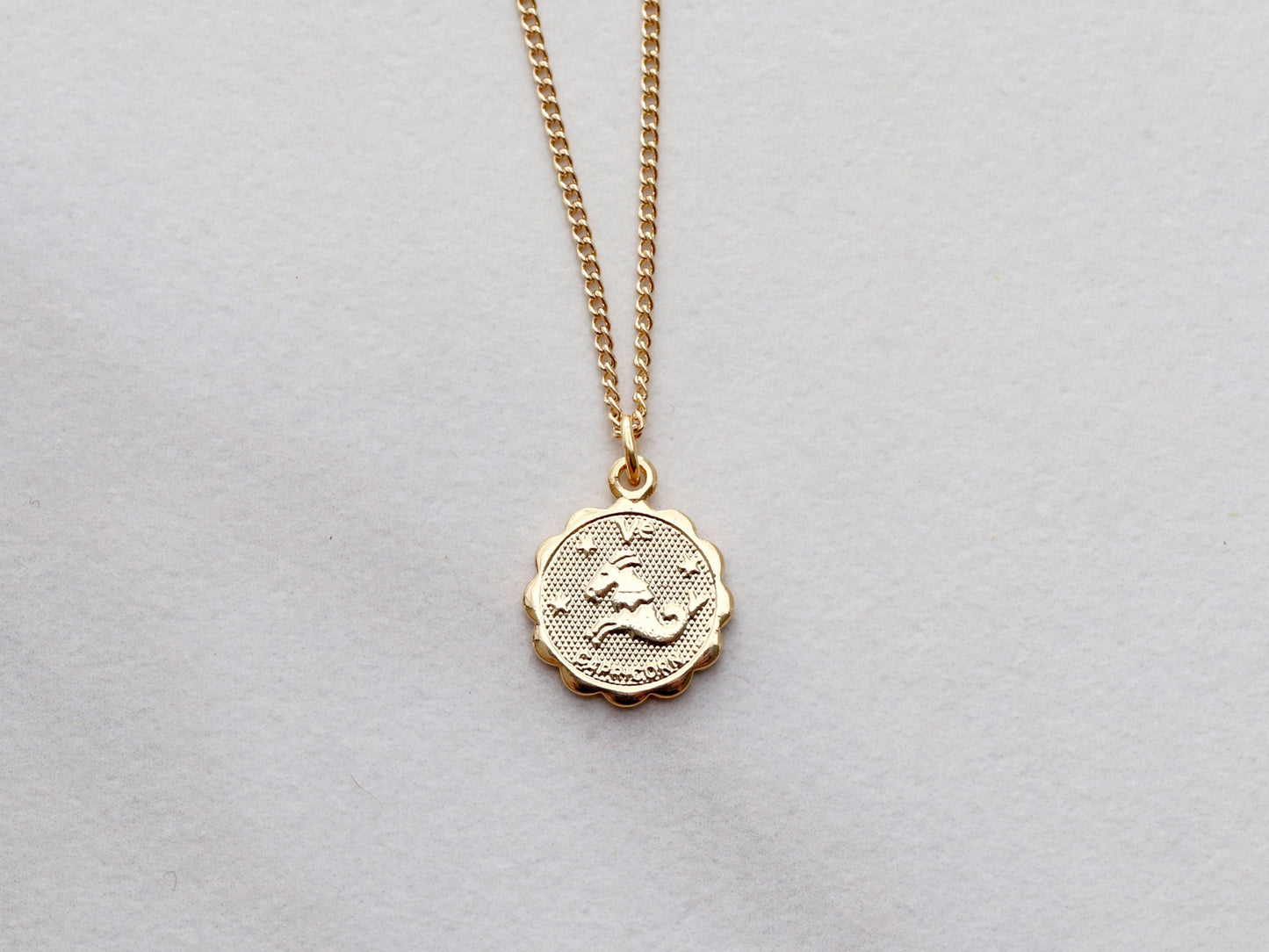 Zodiac Coin Necklace