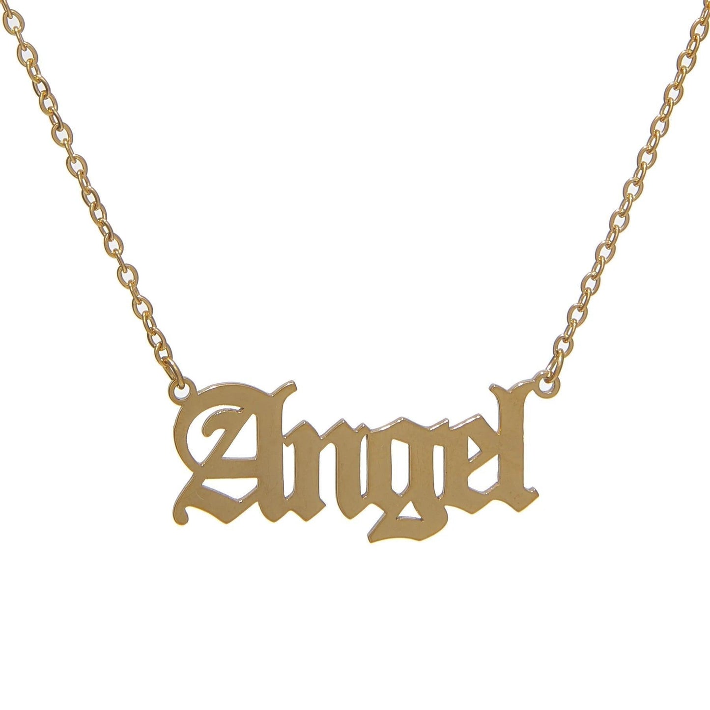 Angel Name Necklace