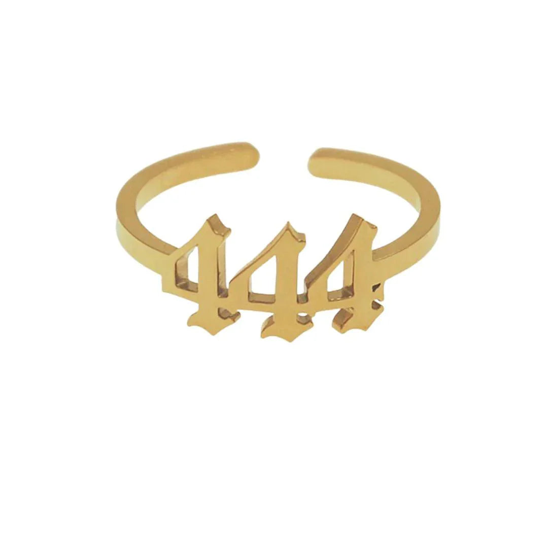 Angel Number Ring-Open Size