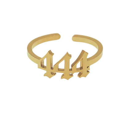 Angel Number Ring-Open Size