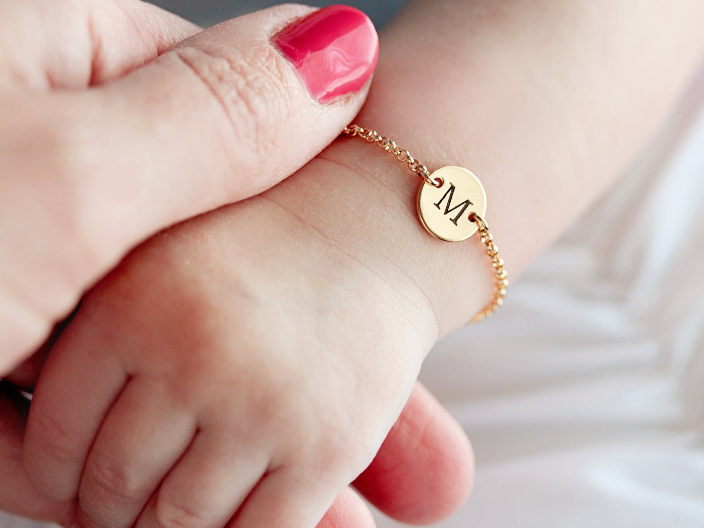 Baby Disc Bracelet