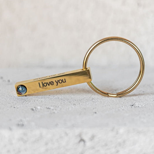 Bar projection keychain