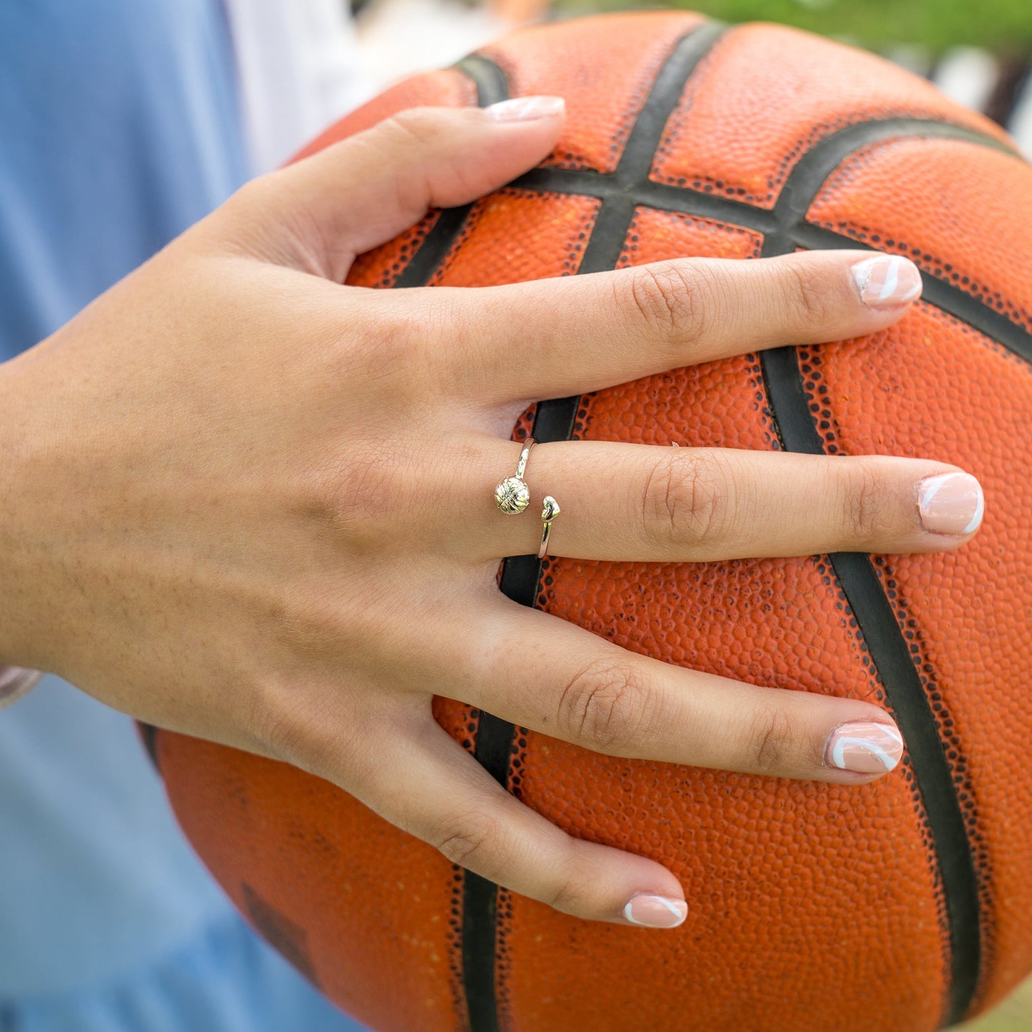 Basketball Wrap Ring