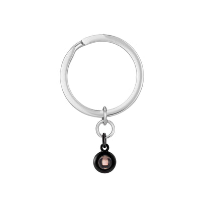 Personalized Circle Photo Keychain