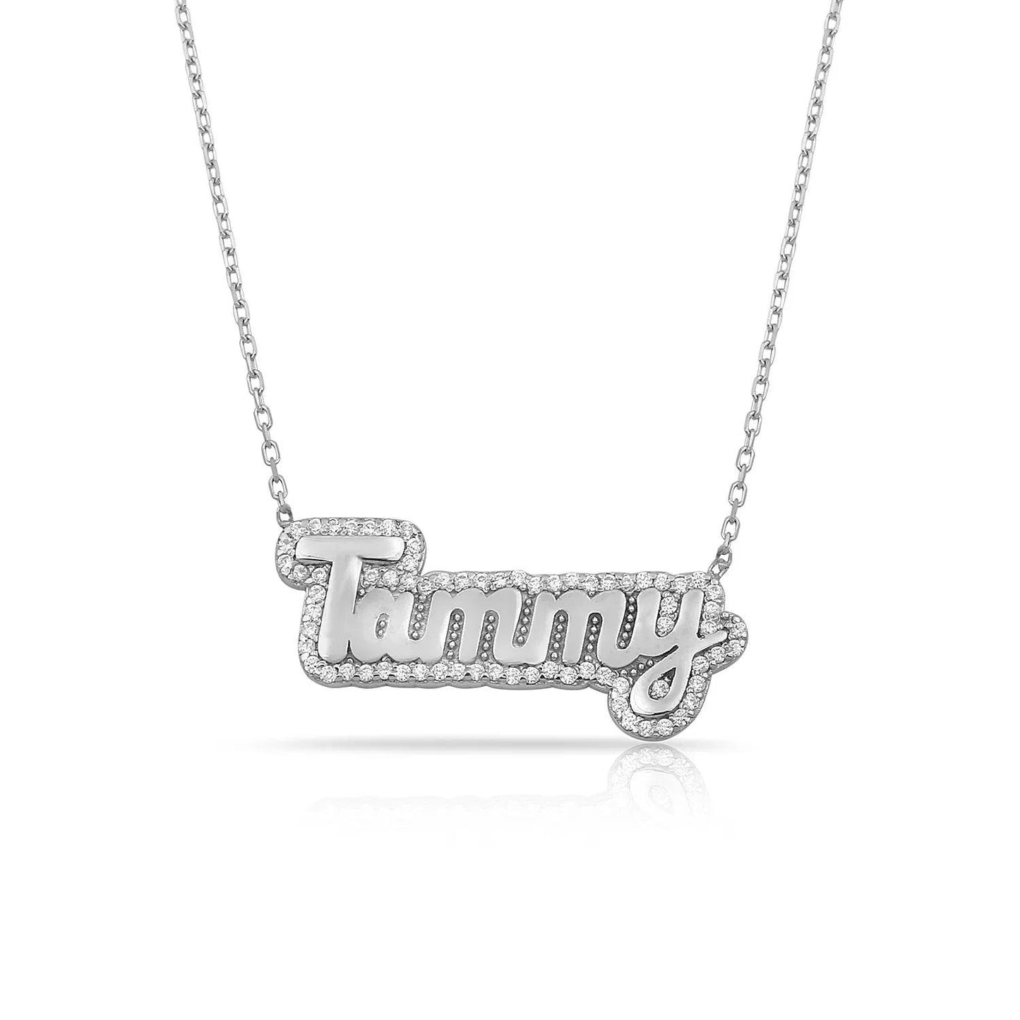 Bubble Name Necklace