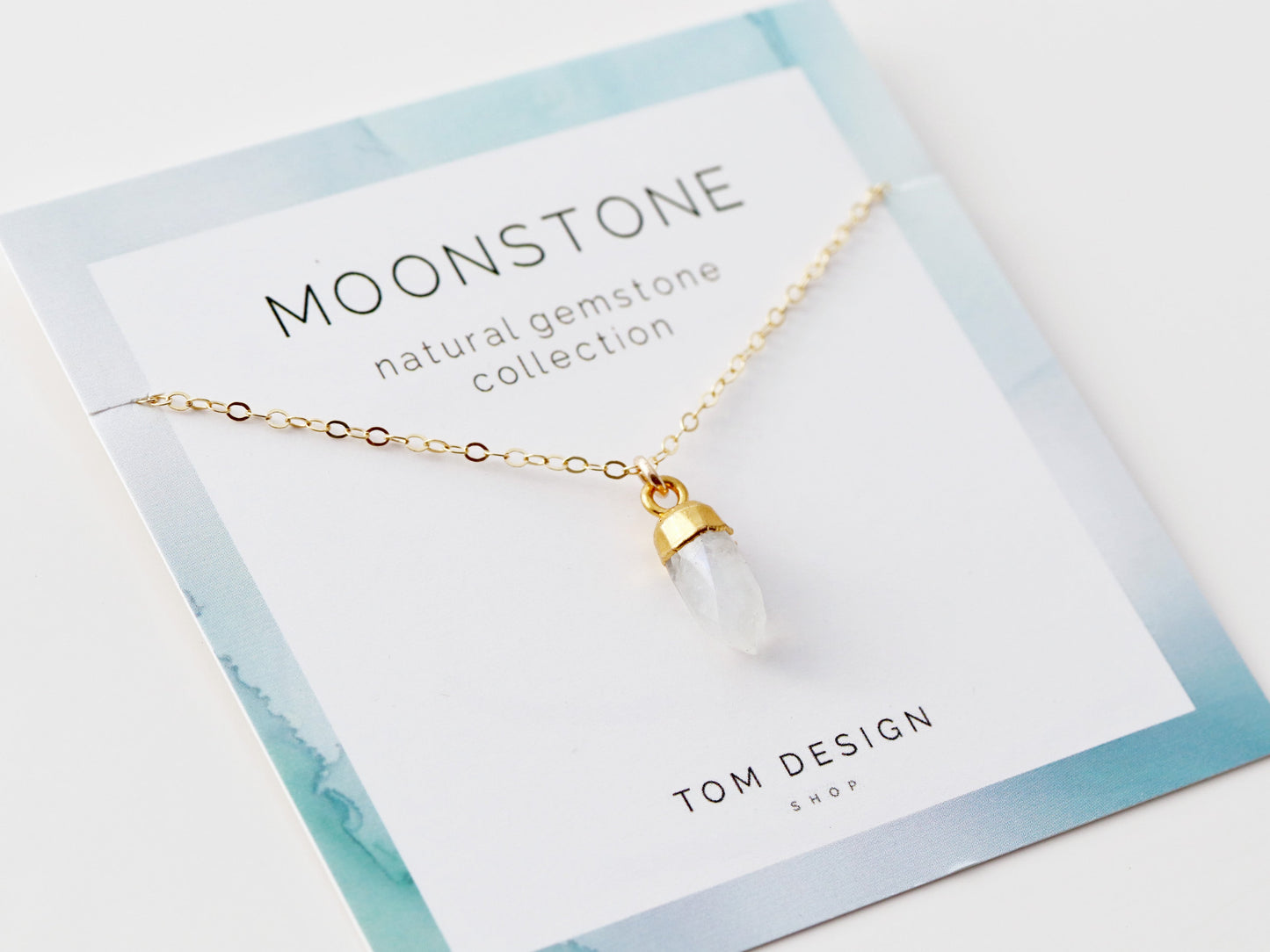 Gemstone Spike Necklace