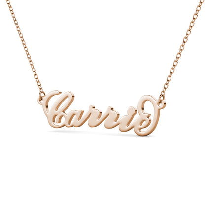 Carrie Style Name Necklace