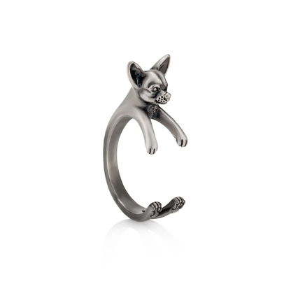 Chihuahua Wrap Ring