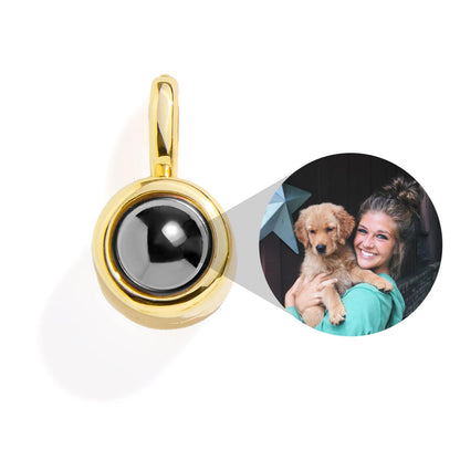 Personalized Circle Photo Charm