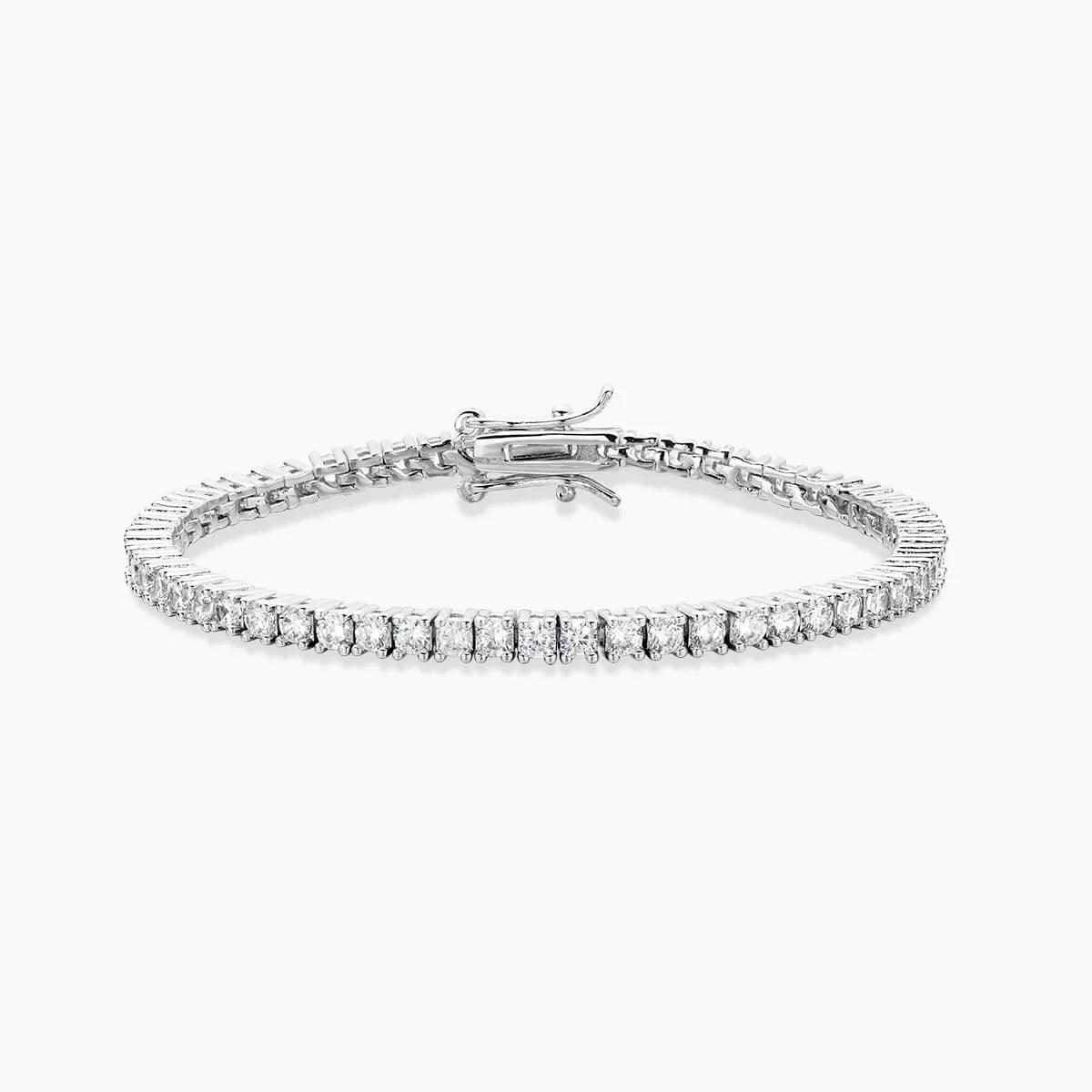 Classic Cubic Zirconia Tennis Bracelet - 3mm