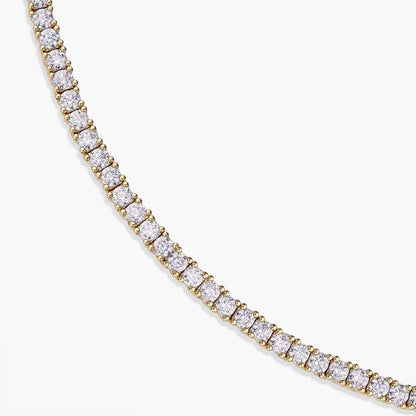 Classic Cubic Zirconia Tennis Necklace - 3mm