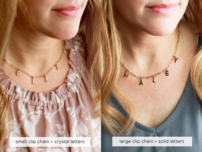 Build Your Own Clip Necklace