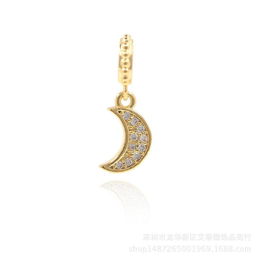 Crescent Moon Pendant Charm